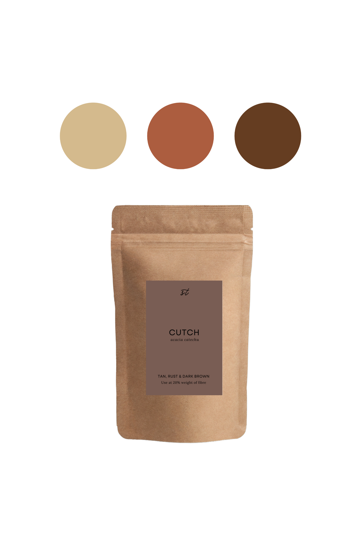 Natural Dye Kit + 100% silk scarf