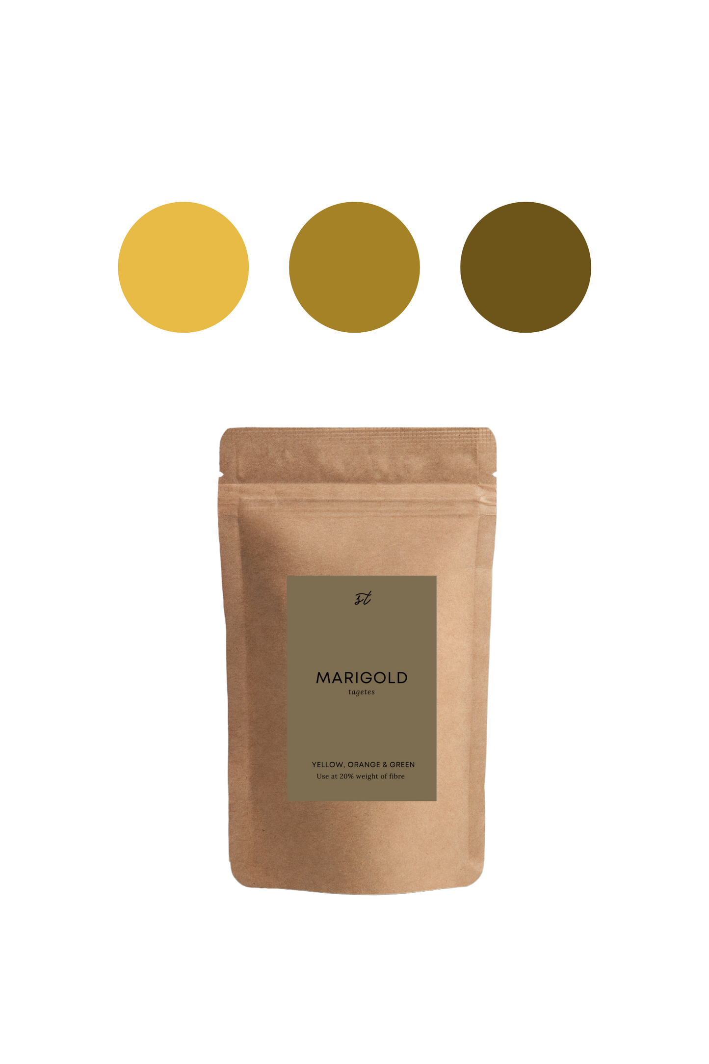 Natural Dye Kit + 100% silk scarf