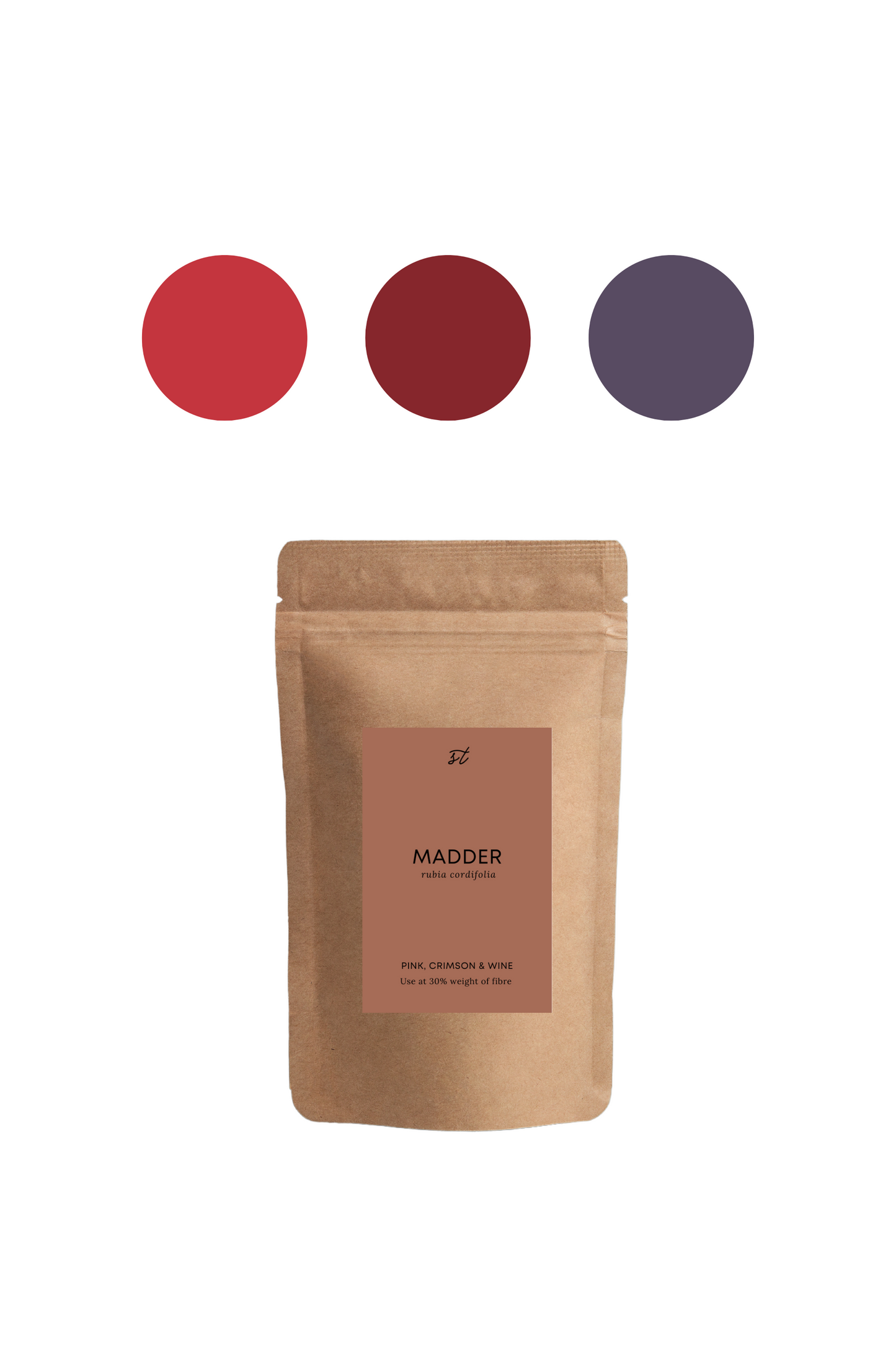 Natural Dye Kit + 100% silk scarf