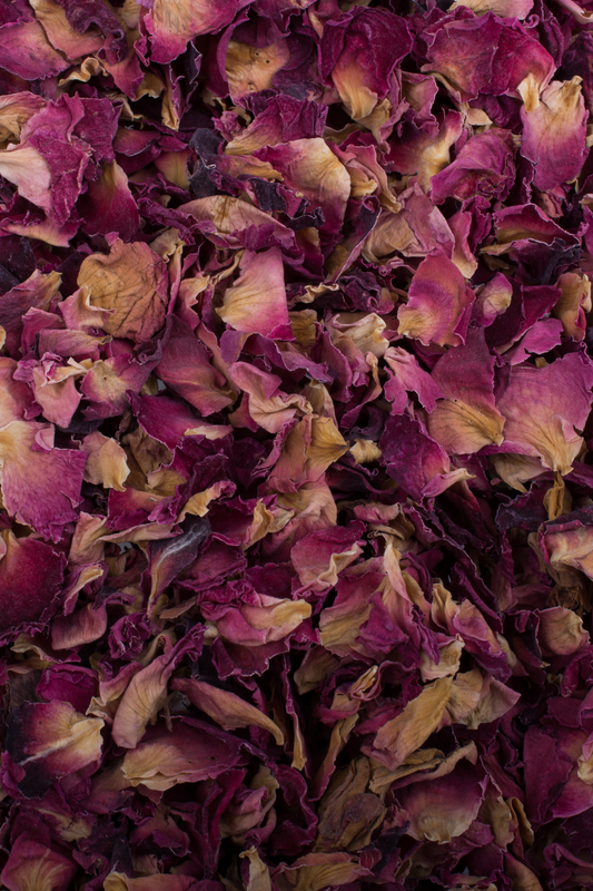 Organic Dried Rose Petals (Rosa gallica) - 100gm