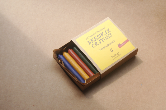 Natural & Hand-Poured Beeswax Crayons