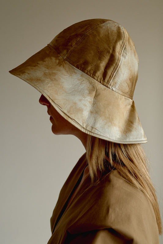 Hand-Dyed Silk/Hemp Hat